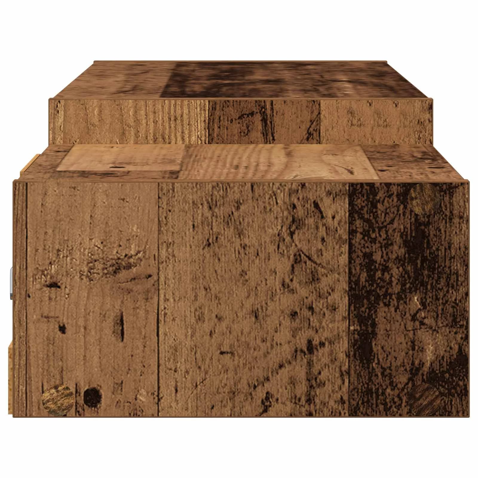 Stenska TV omarica Montaža za steno Star les 140 x 28 x 21 cm - slika 6