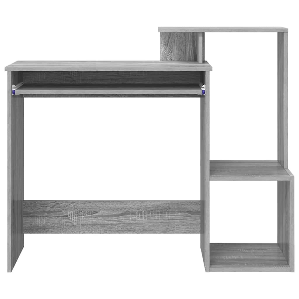 Miza Siva Sonoma Inženirski les 106 x 41 x 88.5 cm - slika 6