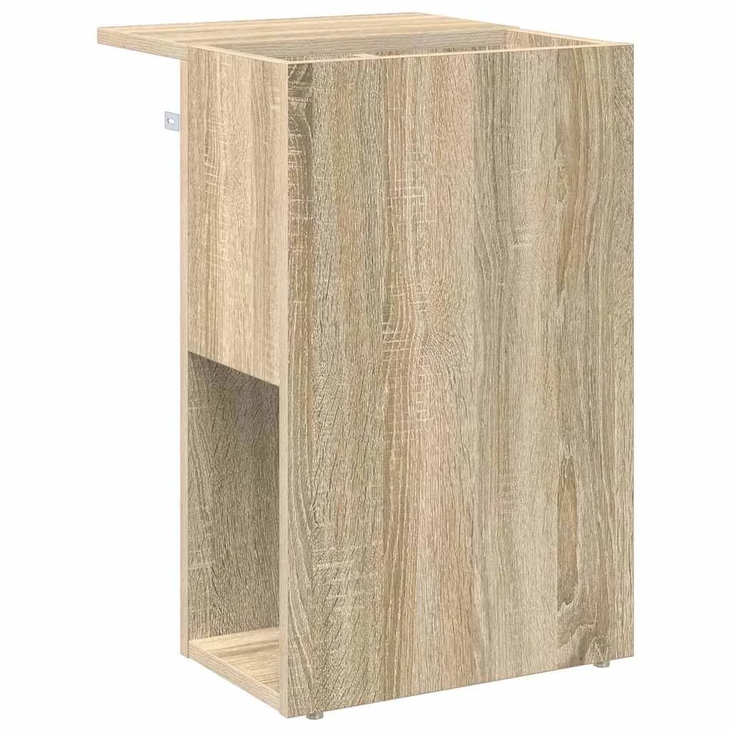 Stranska miza Sonoma hrast 35 x 40 x 55 cm Inženirski les - slika 7