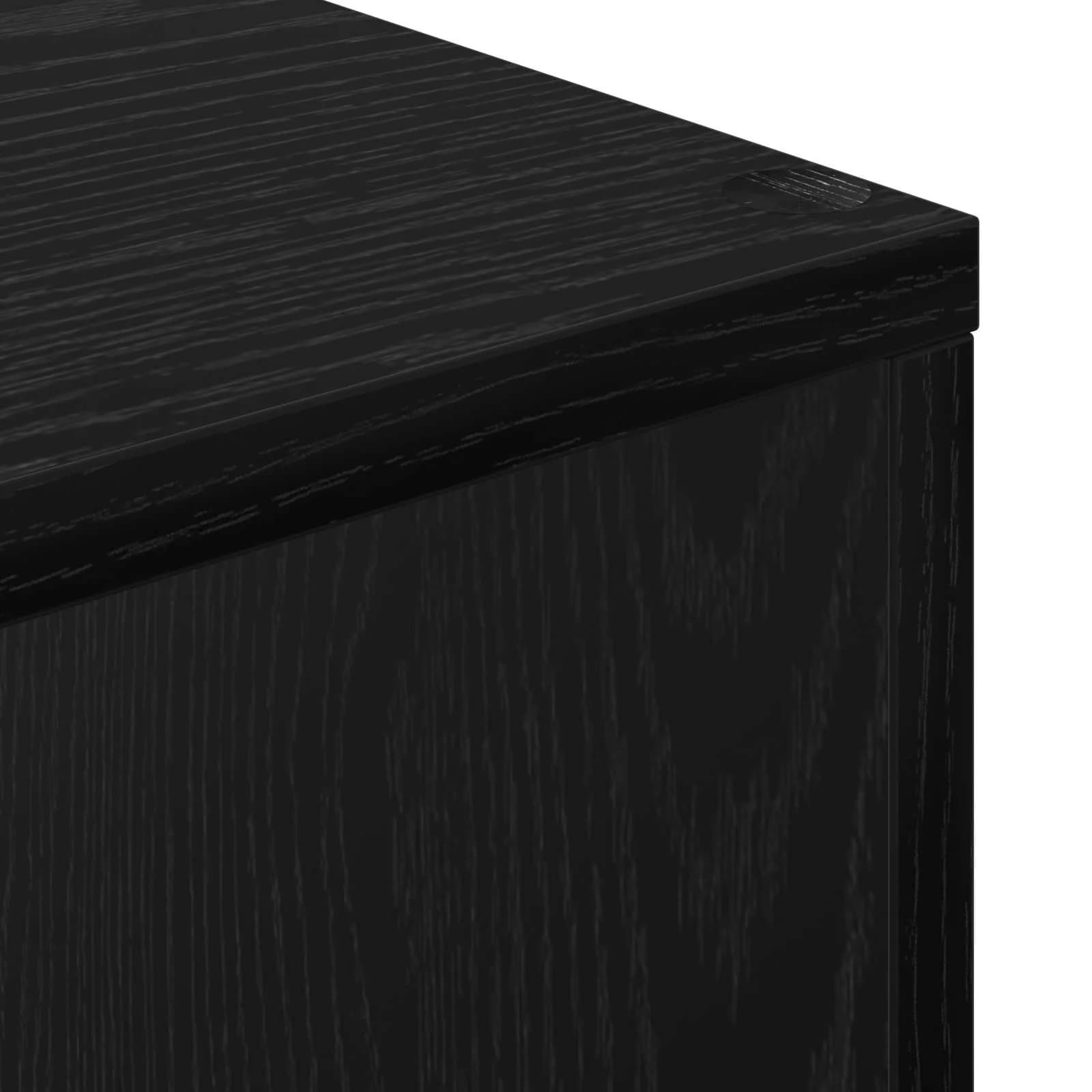 Knjigovni omar 3 nivojev 70 x 24 x 97 cm Inženirski les - slika 8