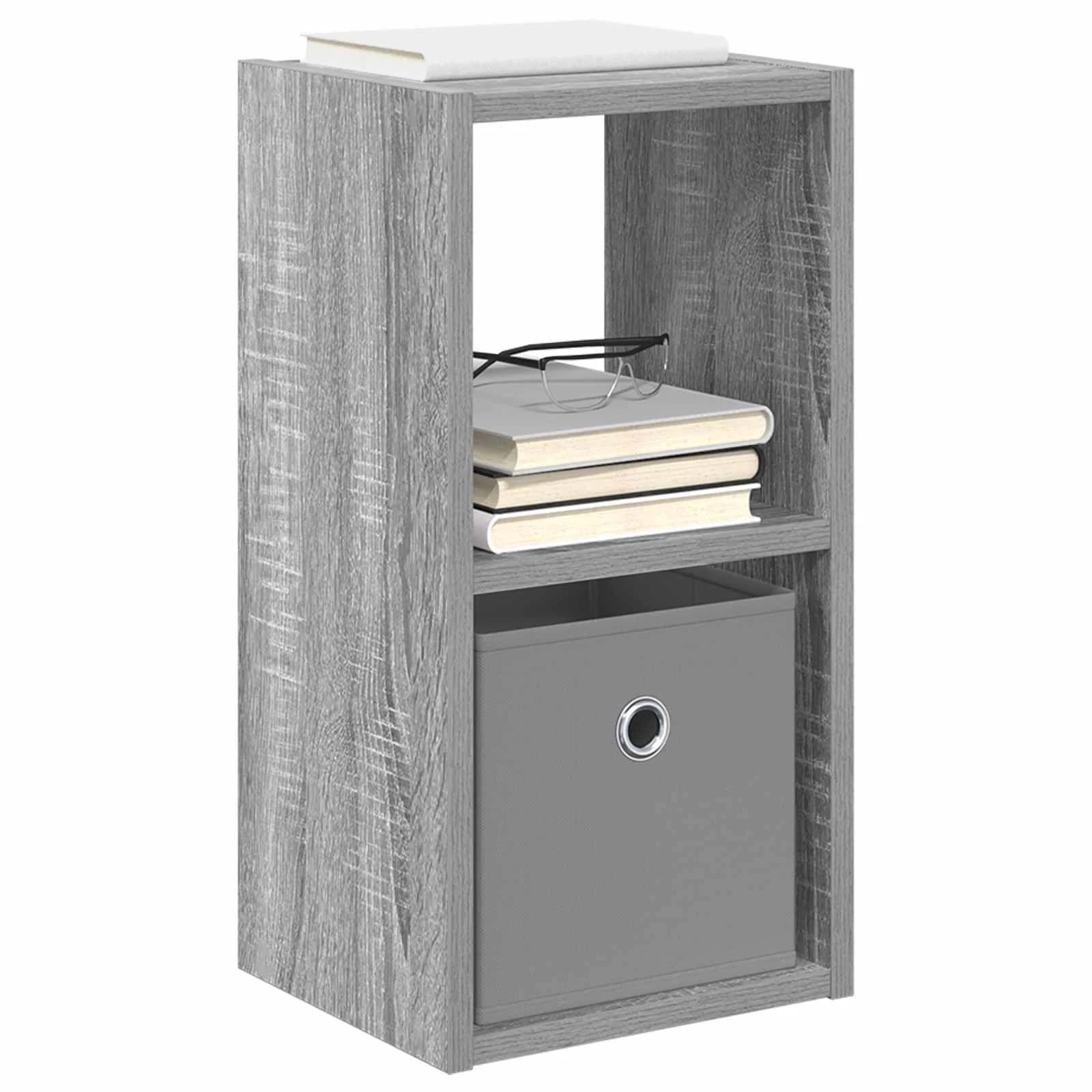 Nočna omarica 2 kos Siva Sonoma 25,5 x 22 x 49,5 cm - slika 3