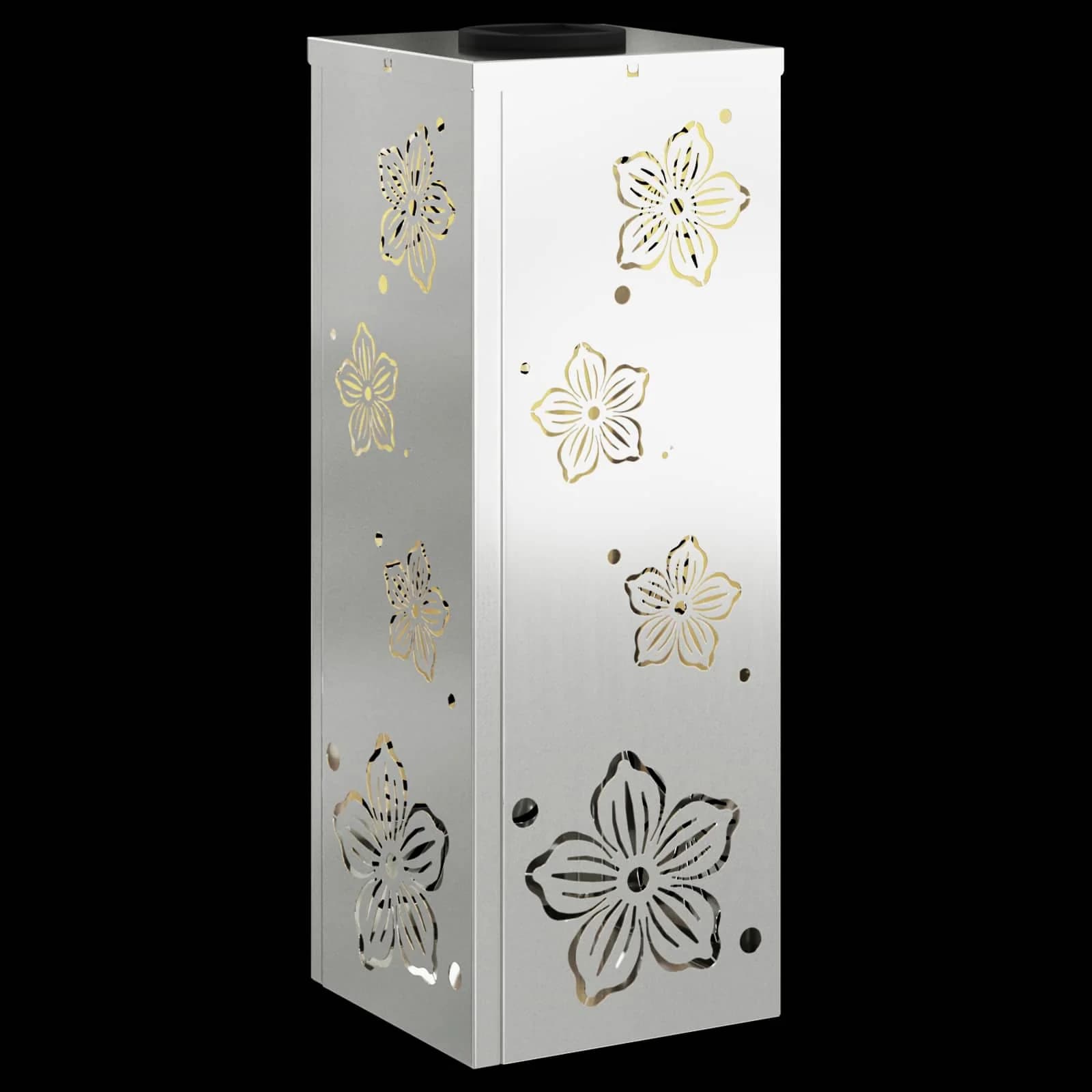 Solarno LED svetilo za pot 2 kos Toplo bela 18 x 18 x 50 cm - slika 12