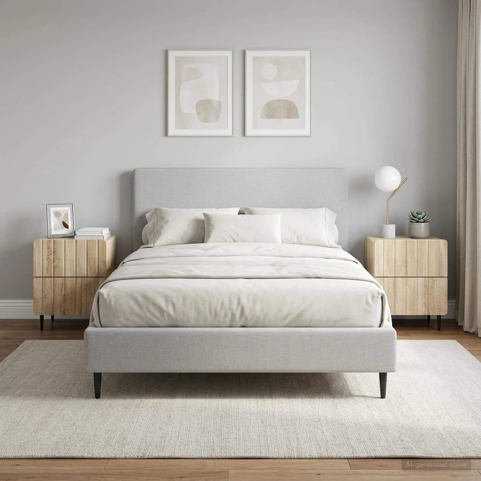 Nočna omarica 2 kos Sonoma hrast 43 x 34,5 x 49,5 cm