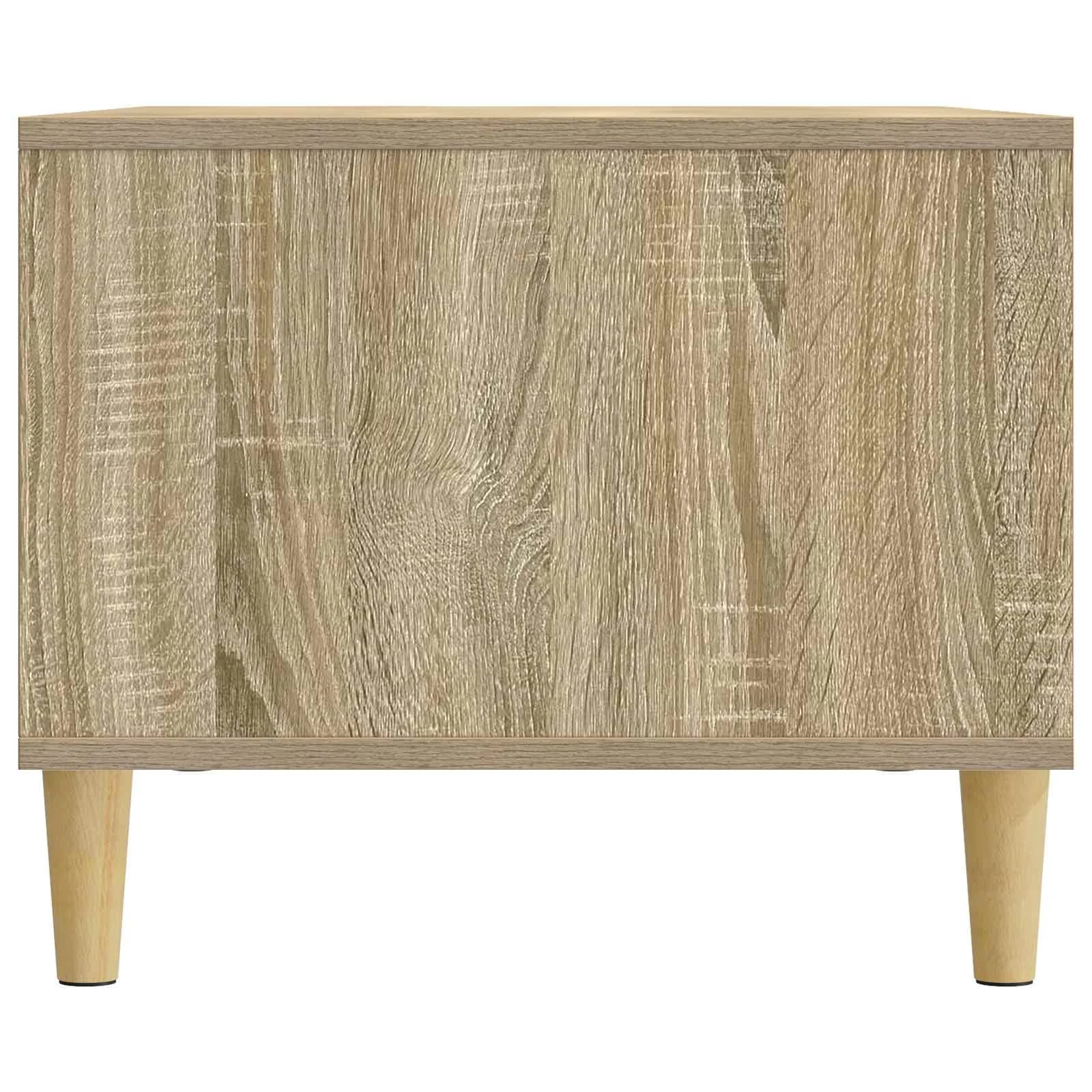 Klubska miza Sonoma hrast 90 x 50 x 40 cm Inženirski les - slika 6