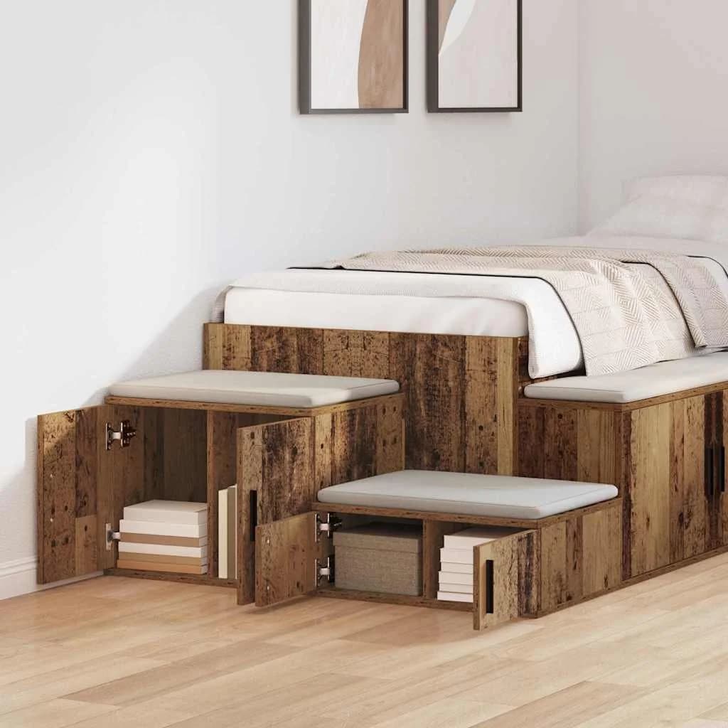 Omarica za shranjevanje 2 kos Star les 118 x 41 x 40 cm - slika 4