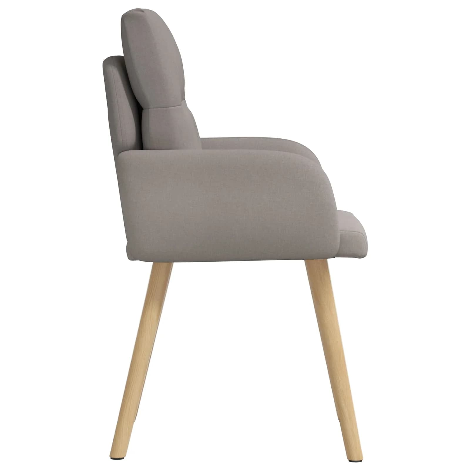 Jedilni stoli 4 kos Blago Taupe 60 x 56 x 96 cm - slika 4