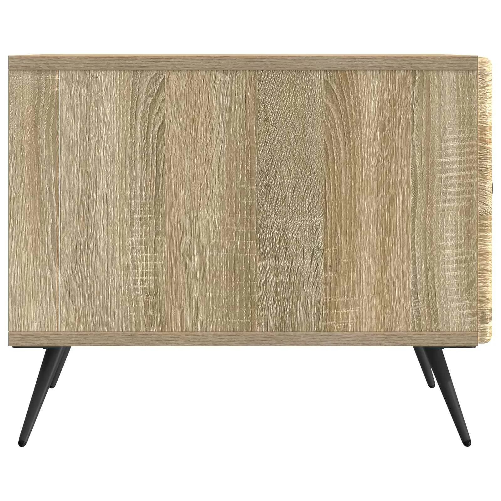 Klubska miza Sonoma hrast 49 x 50 x 40 cm Inženirski les - slika 6