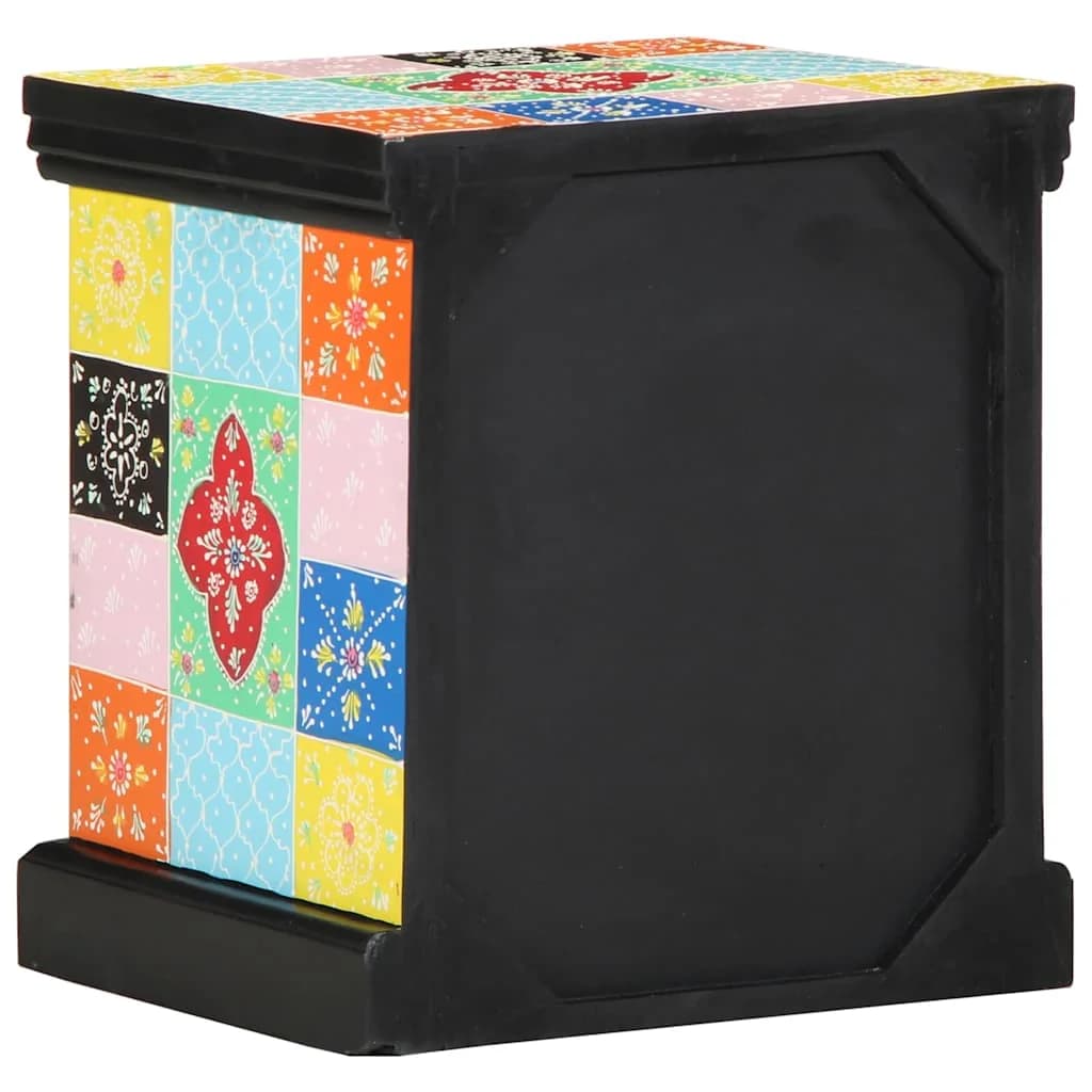 Nočna omarica 2 kos večbarvno 40 x 35 x 45 cm Masiven les manga - slika 6