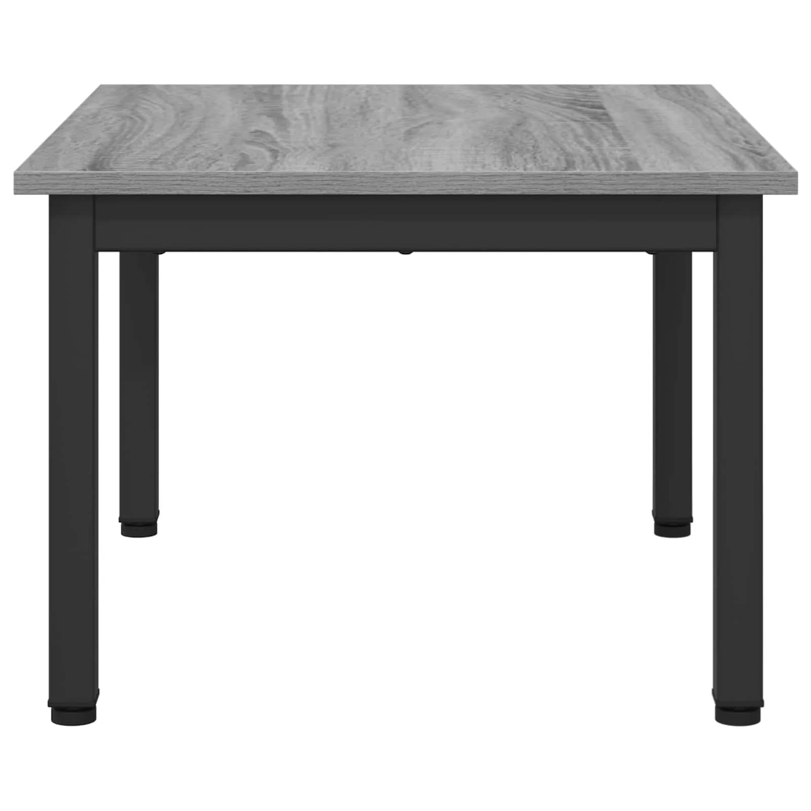 Klubska miza Siva Sonoma 60 x 50 x 36 cm Inženirski les - slika 6