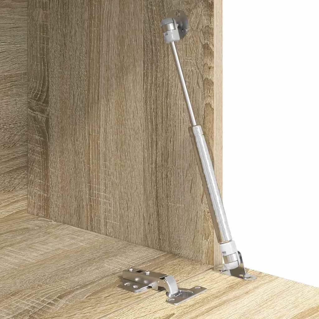 Miza Sonoma hrast Inženirski les 71.5 x 31.5 x 106.5 cm - slika 9