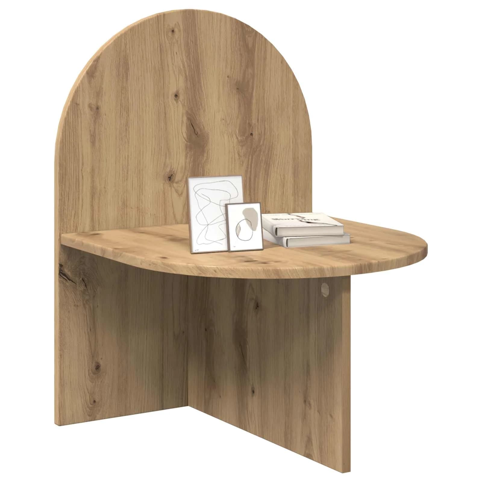 Nočna omarica Artisan hrast 48 x 49 x 65 cm Konstruirano leseno - slika 3