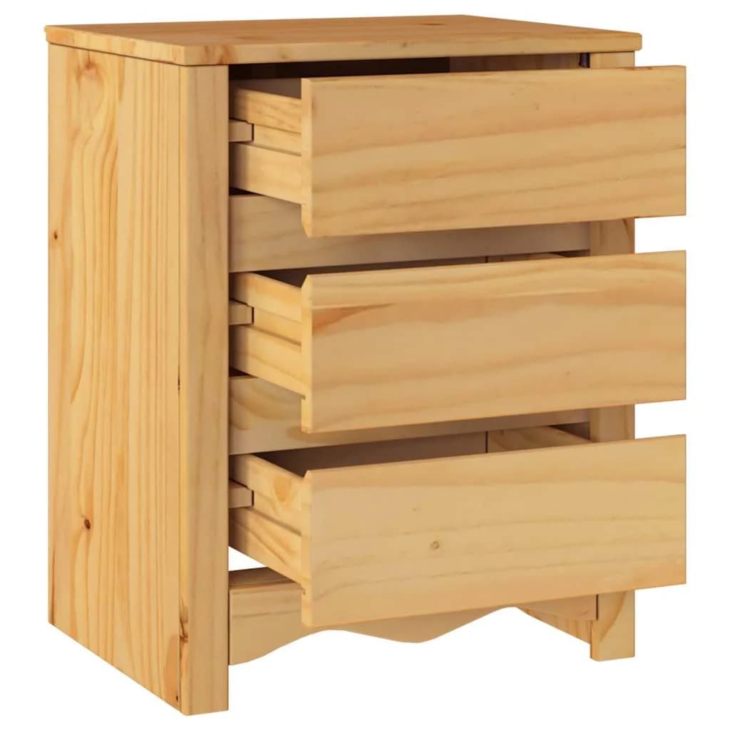 Klubska miza Drammen Hrast 45 x 35 x 56 cm Masivno borovo les - slika 5