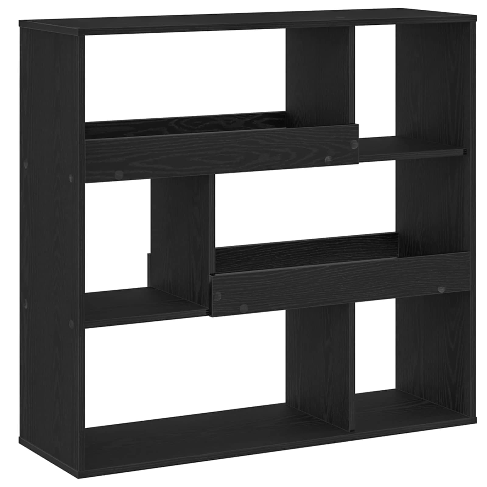 Polica za knjige 4 nivojev 100 x 33 x 94,5 cm Inženirski les - slika 6