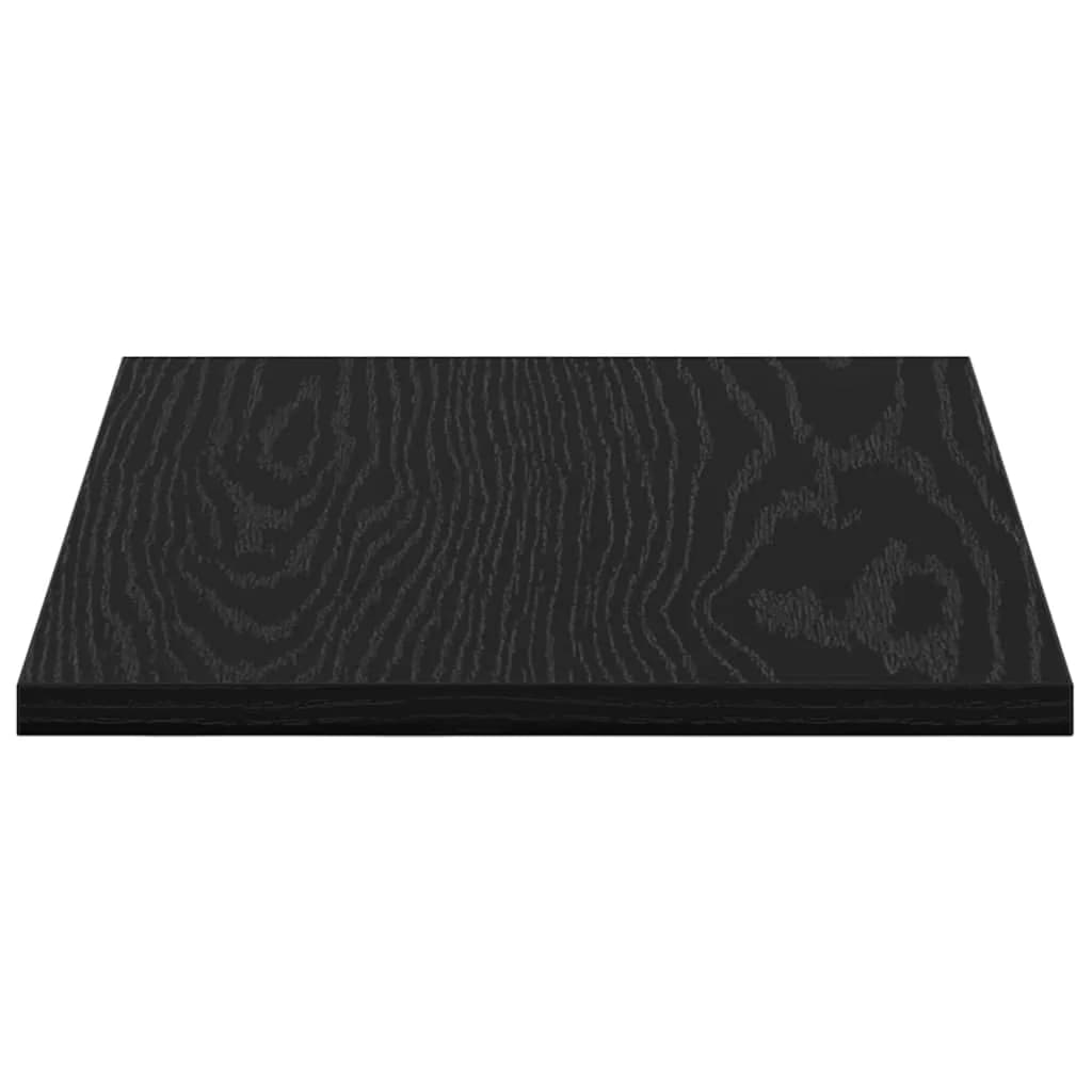 Polica za knjige 3 nivojev 4 kos 40 x 30 x 1,5 cm Črna - slika 7