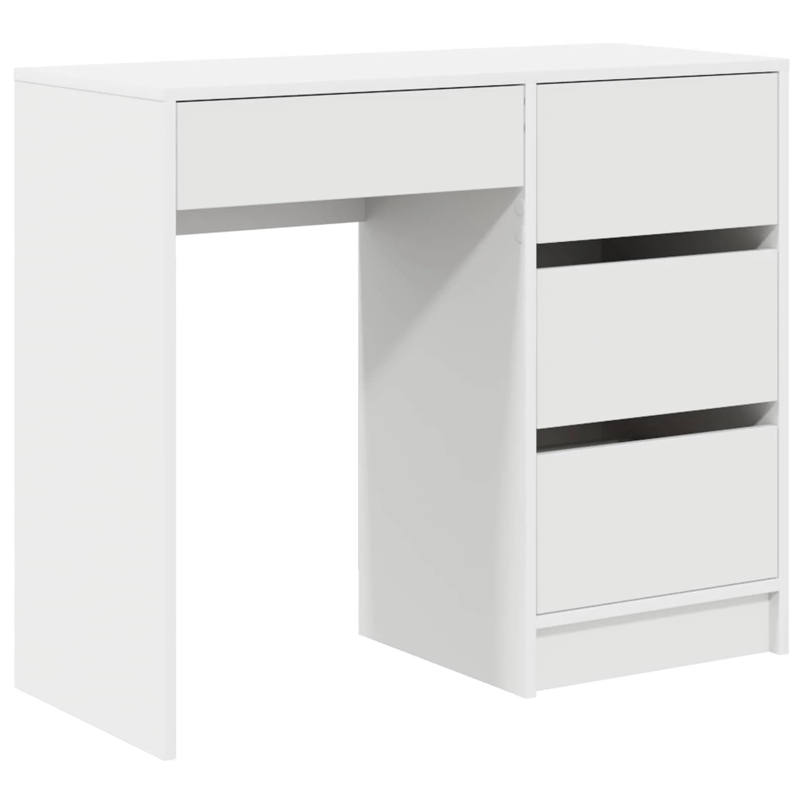 Miza Bela Inženirski les 90 x 37.5 x 75 cm - slika 2