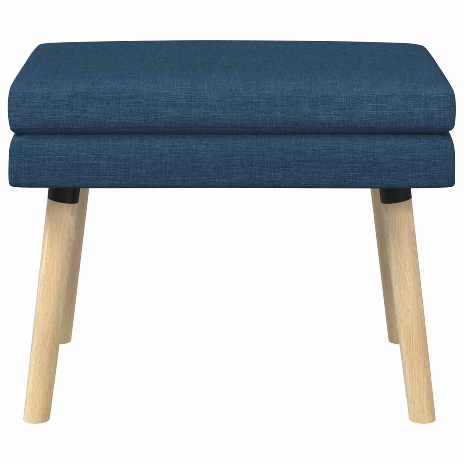 Dvojna klop Modra 60 x 40 x 46 cm Blago - slika 5