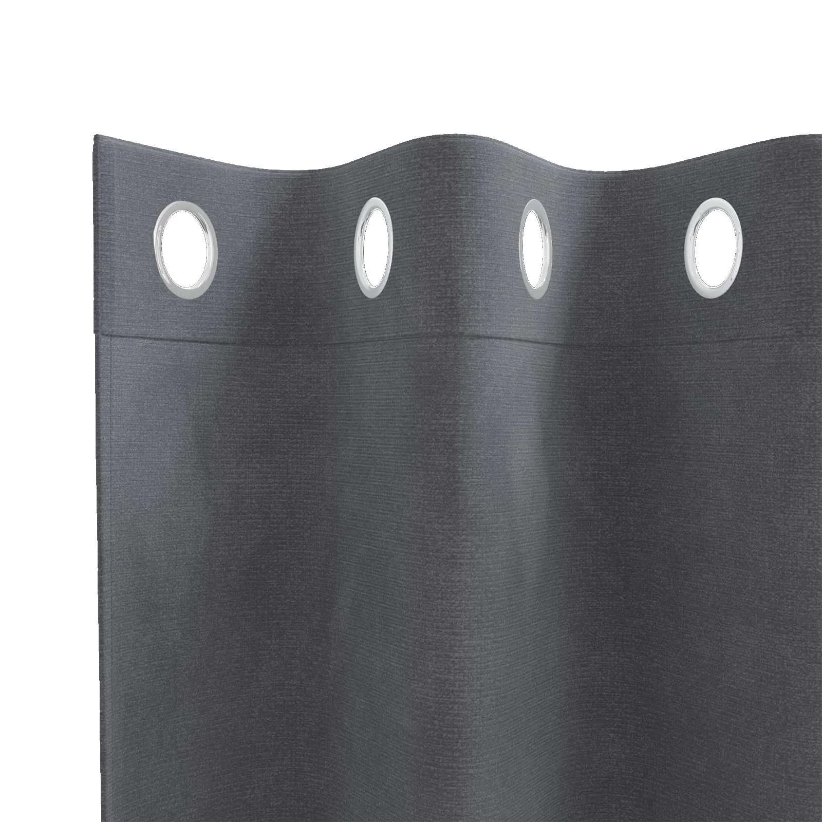 Zatemnitvene zavese 2 kos Svetlo siva 140 x 260 cm Žamet - slika 5