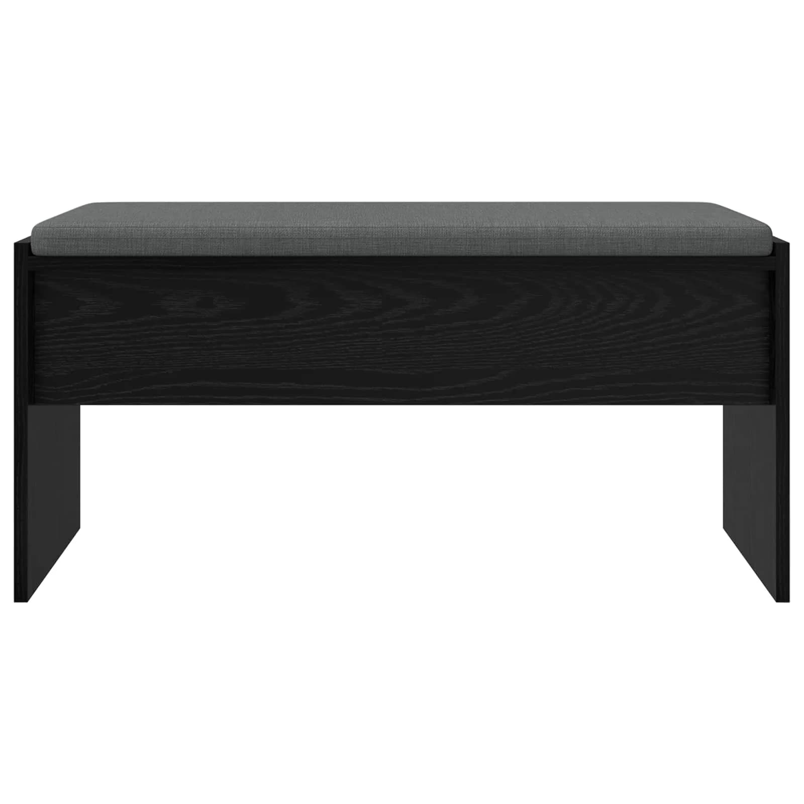 Haldna klop z blazino Črna Orehovina 83 x 38 x 40 cm - slika 5