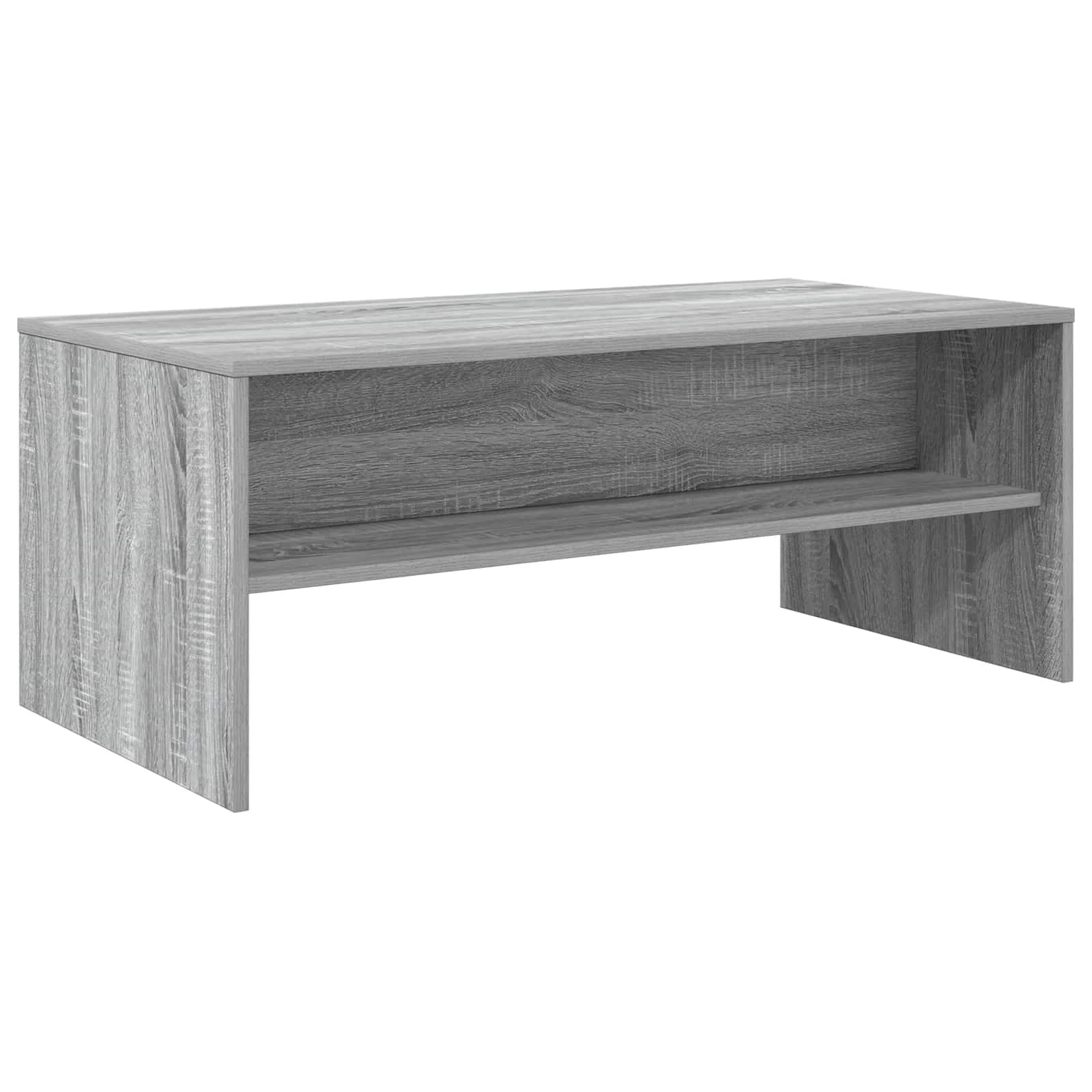 Klubska miza Siva Sonoma 100 x 50 x 40 cm Inženirski les - slika 7