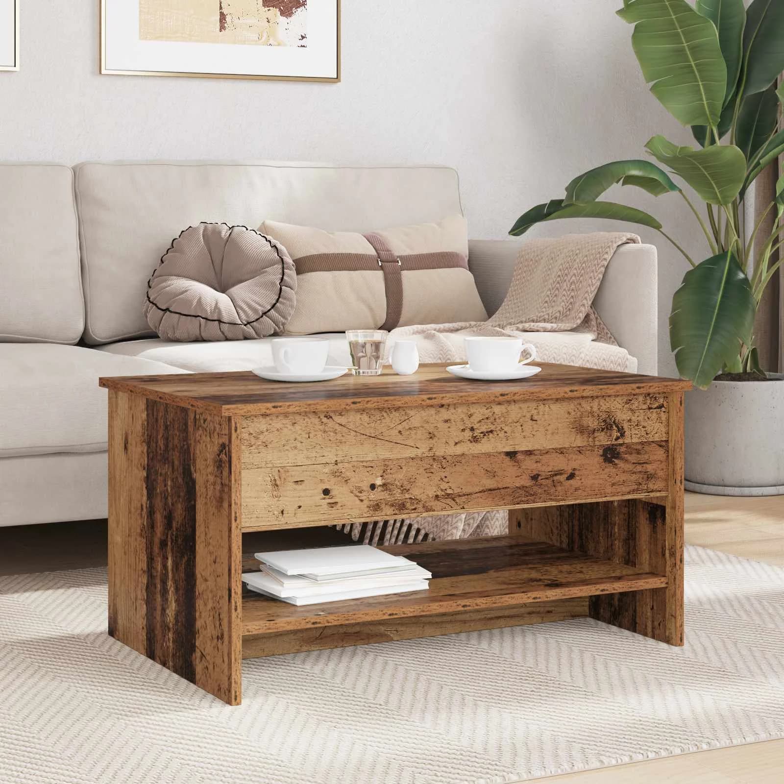 Klubska miza Star les 80 x 50,5 x 41,5 cm Inženirski les - slika 4