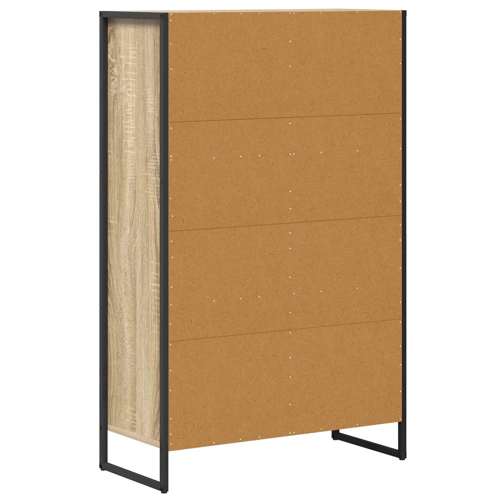 Knjigovni omar 68 x 30 x 108.5 cm Inženirski les Sonoma - slika 8