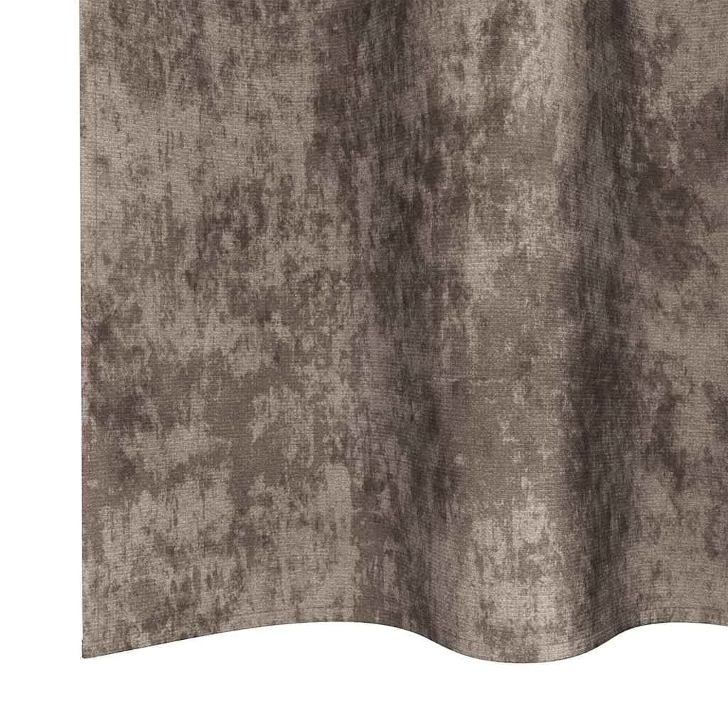Velvete zavese 2 kos Kapučino 260 x 140 cm Žamet - slika 6