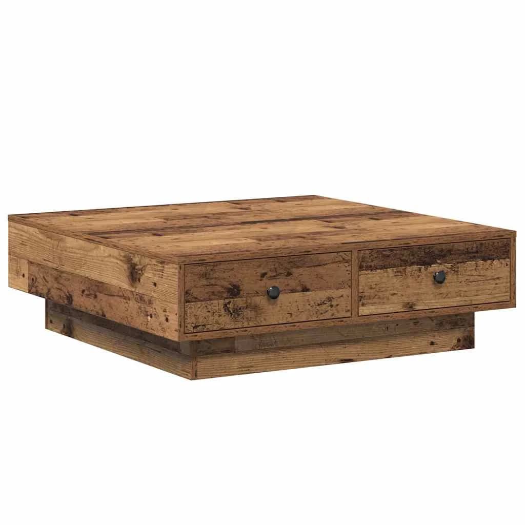 Klubska miza Star les 90 x 90 x 28 cm Inženirski les - slika 7