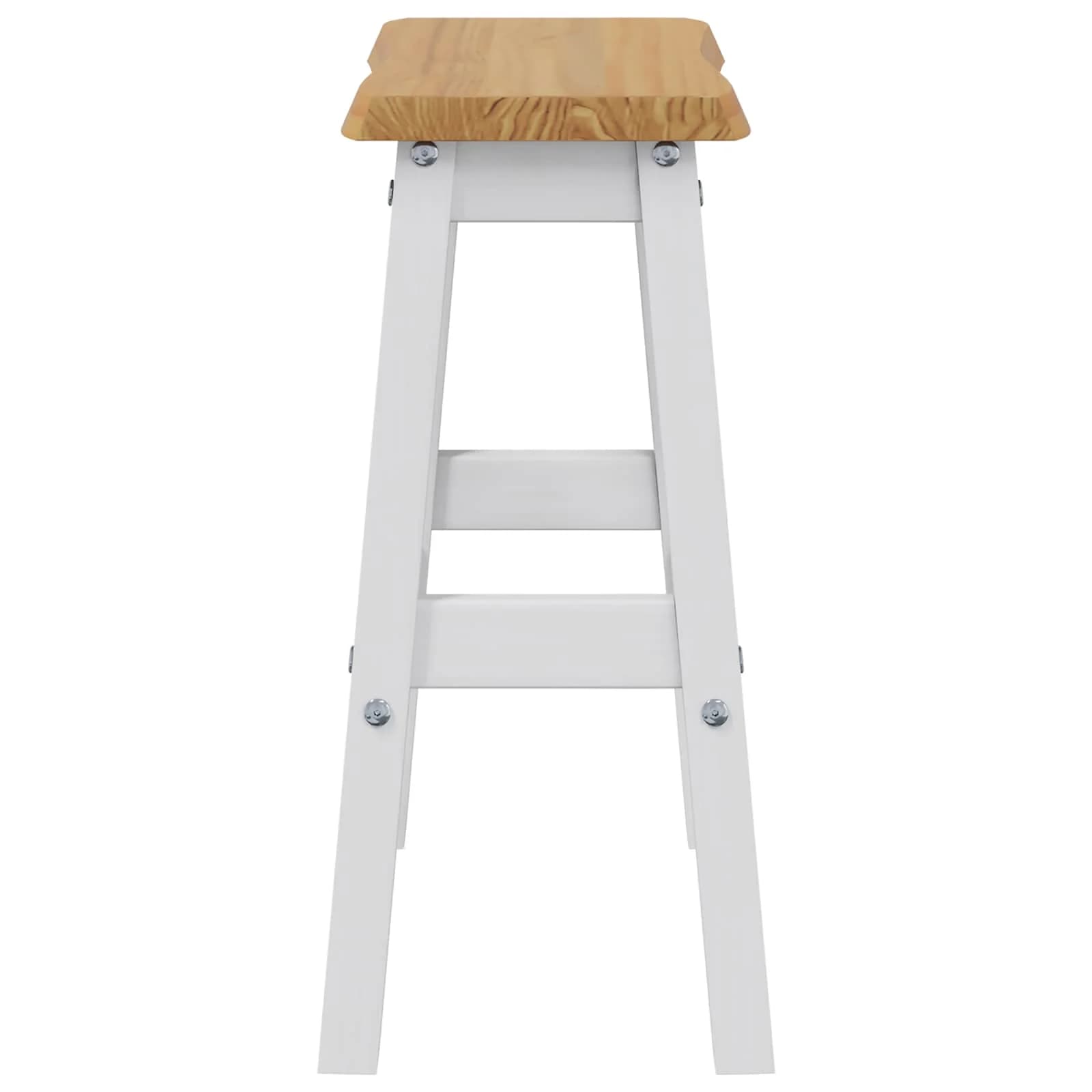 Visok barski stol EKAI 2 kos Bela 40 x 29 x 63 cm - slika 5