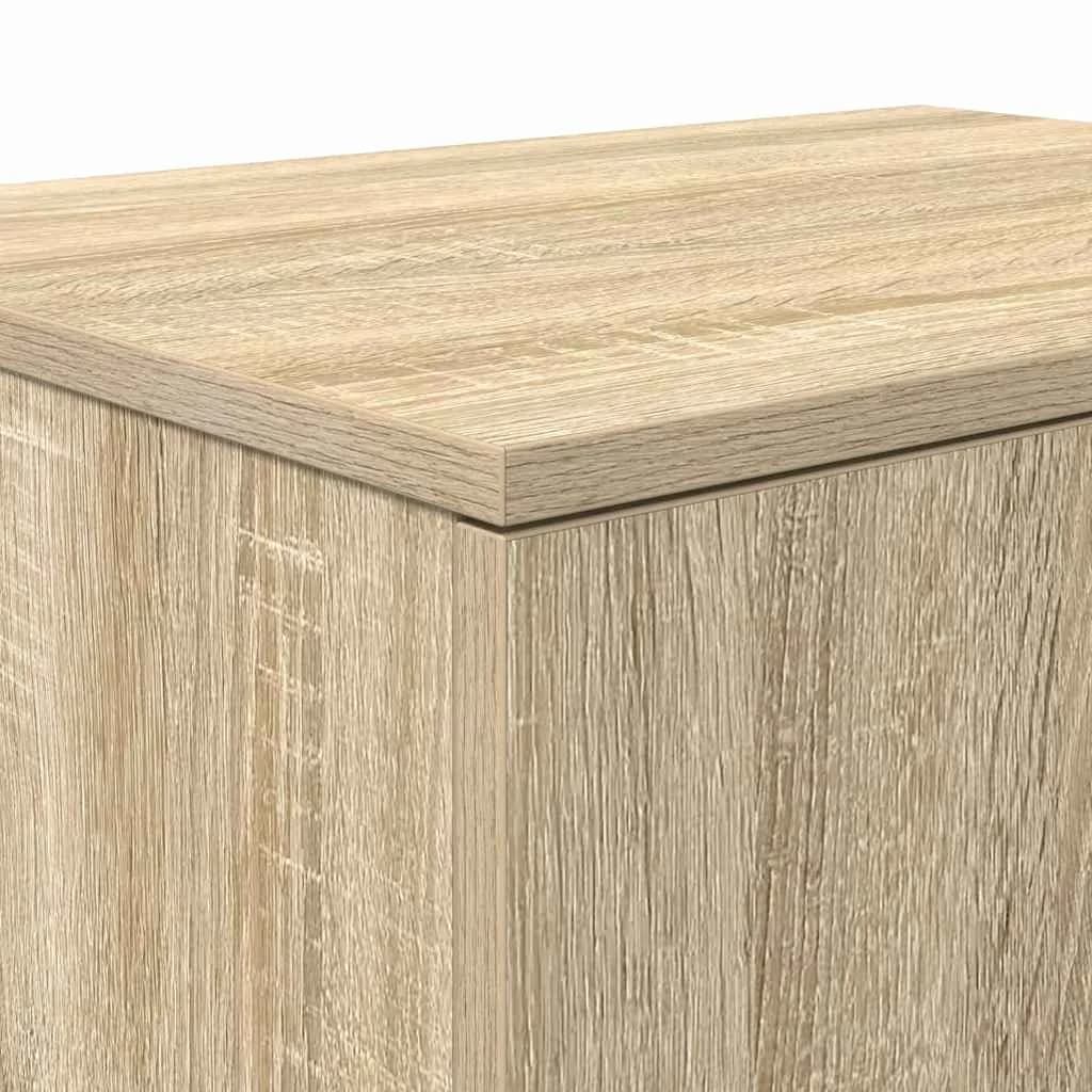 Omarica za shranjevanje 2 kos Sonoma hrast 127 x 41 x 40 cm - slika 10