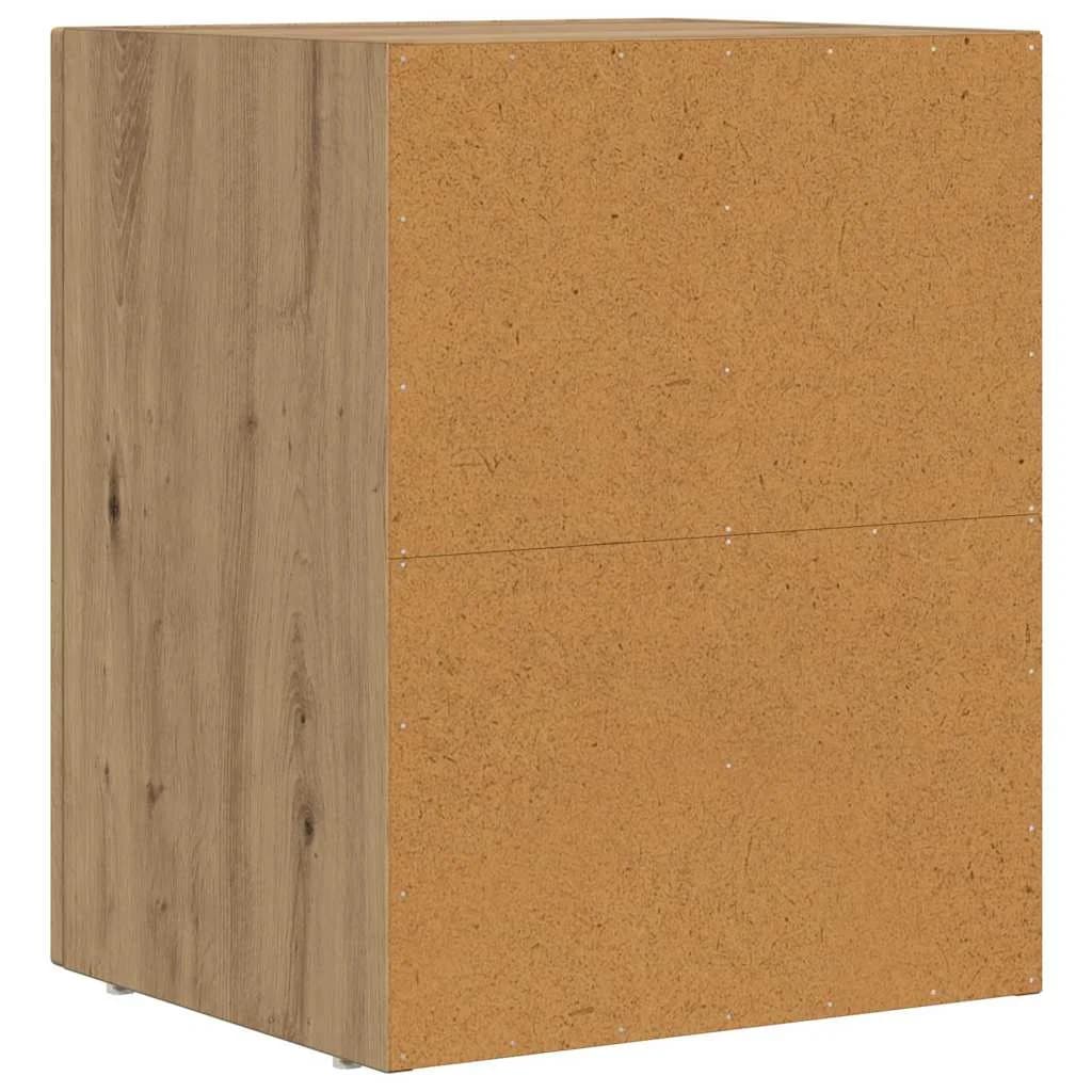 Nočna omarica ELST 2 kos Umetni hrast 40 x 35 x 50 cm - slika 8