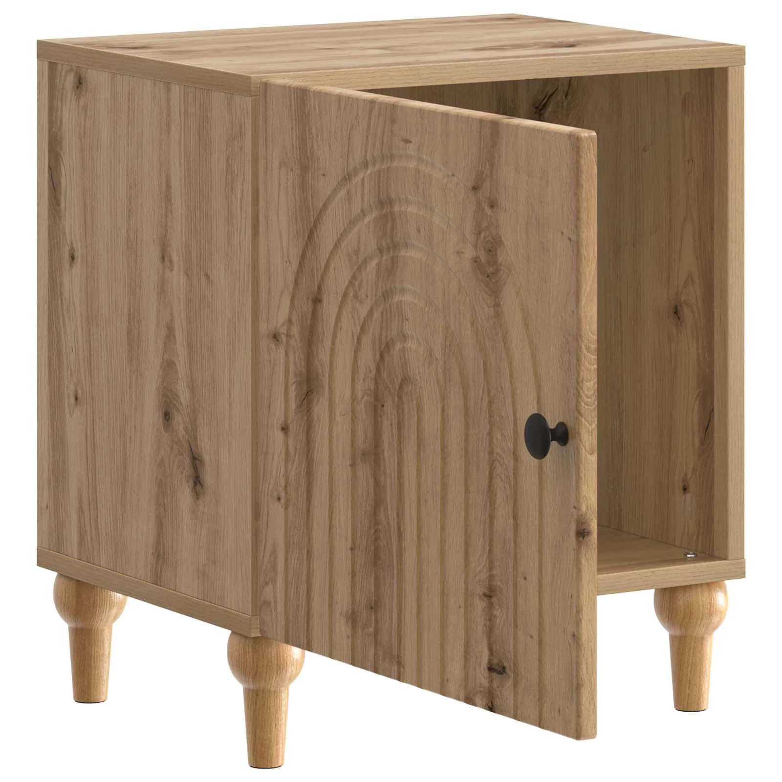 Nočna omarica Artisan hrast 43 x 34,5 x 50 cm Inženirski les - slika 4