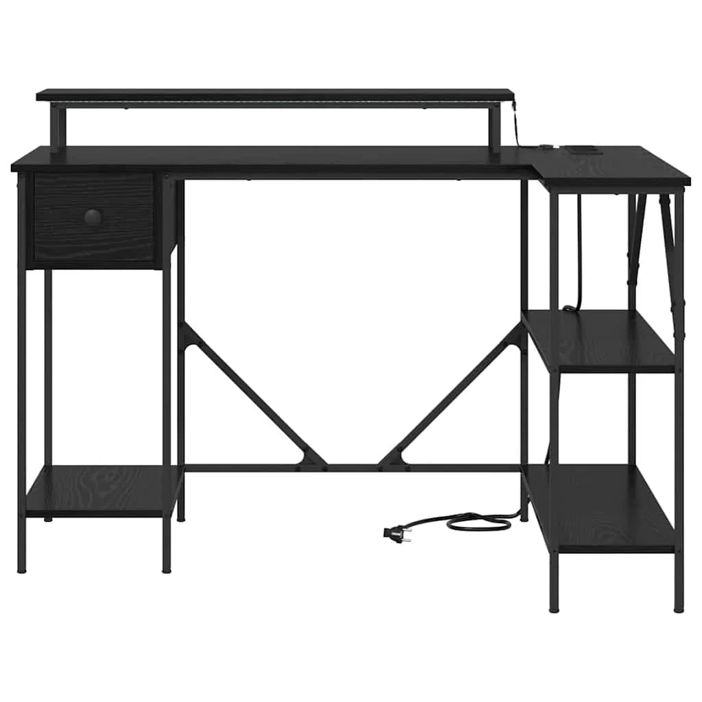 Miza Črna Orehovina Inženirski les 120 x 79 x 86,5 cm - slika 8