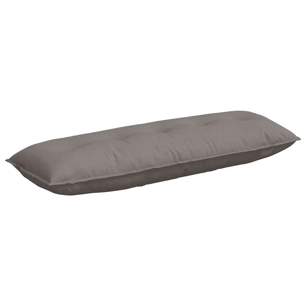Poglavni vzglavnik Taupe 140 x 19 x 50 cm blago - slika 2