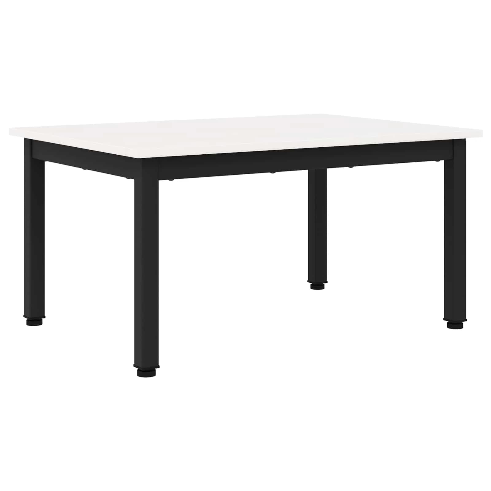 Klubska miza Bela 70 x 50 x 36 cm Masivno borovo les - slika 2
