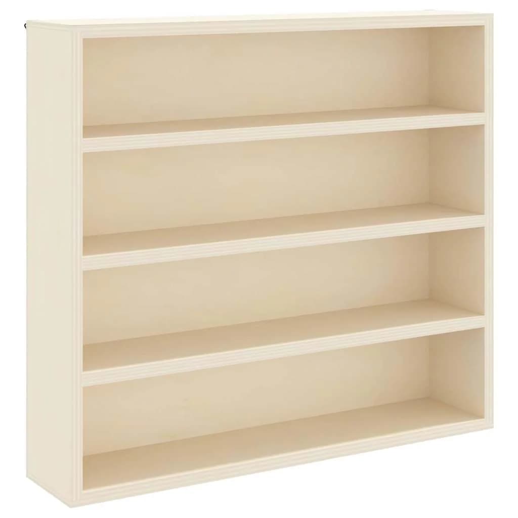 Stenska vitrina Montaža za steno Bež 40 x 8,5 x 37 cm - slika 2