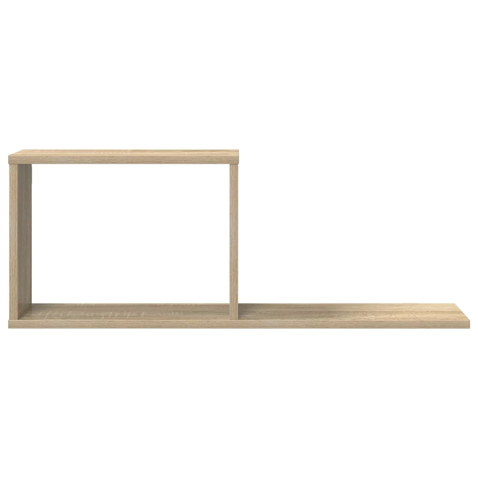 Lebdeče police 2 kos Sonoma hrast 80 x 15 x 30 cm - slika 4