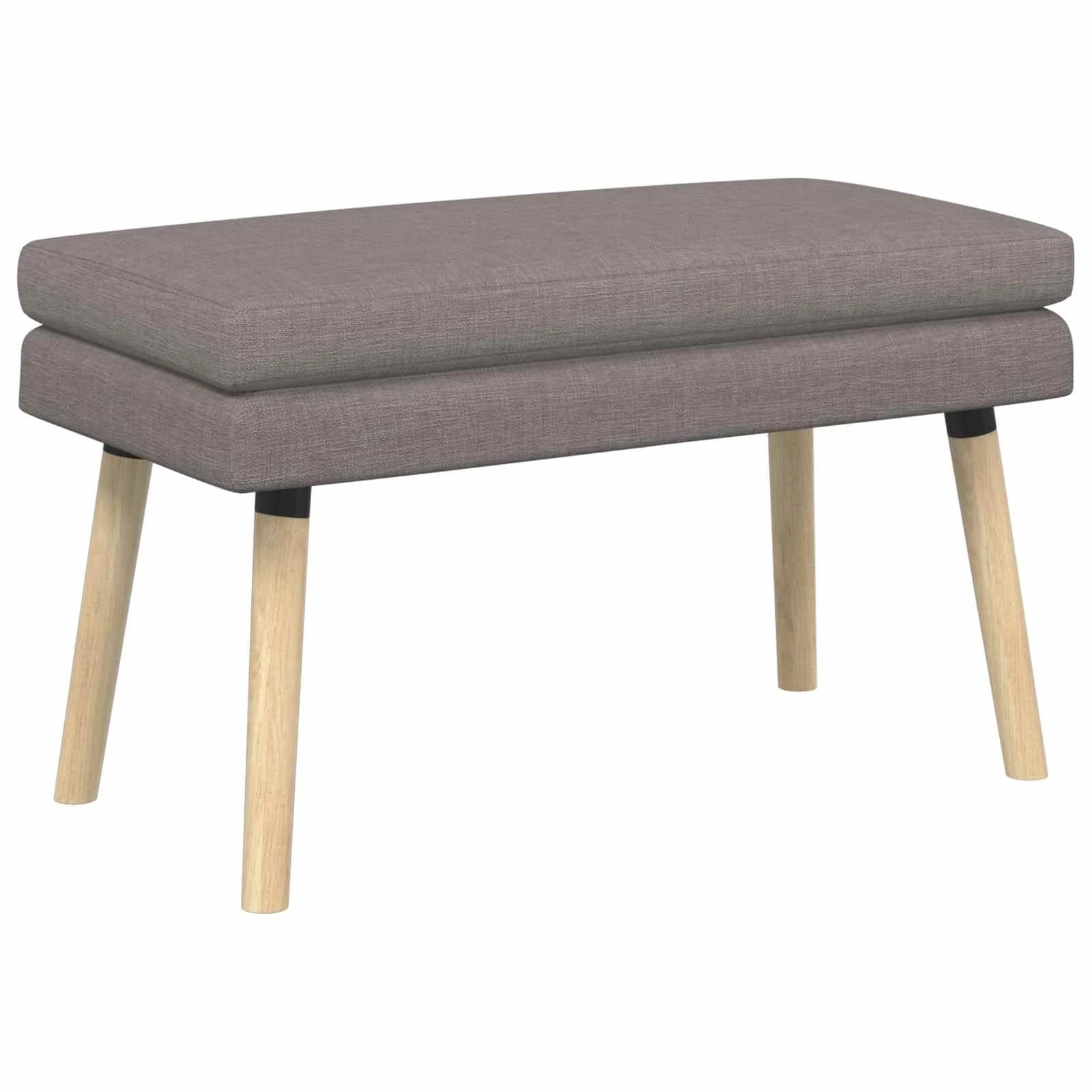 Dvojna klop Taupe 80 x 40 x 47 cm Blago - slika 2