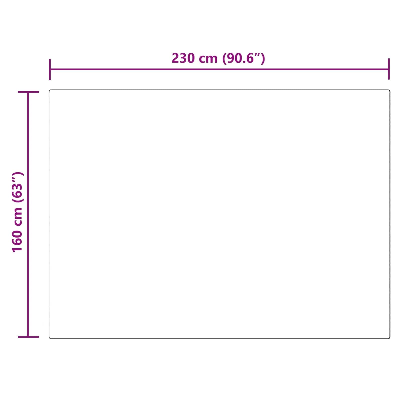 Preproga iz umetnega ovčjega krzna TAFALLA Črna 160 x 230 cm - slika 10