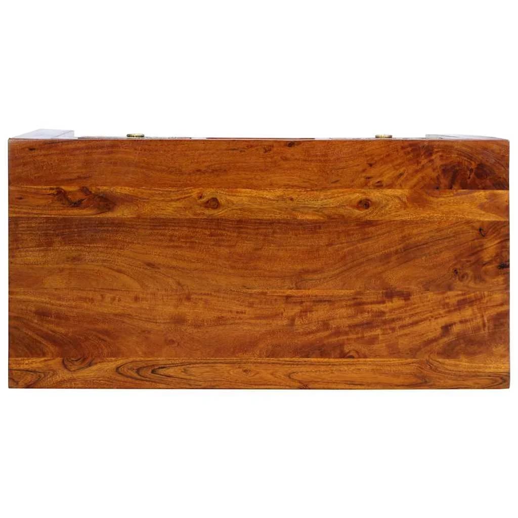 Pisalna miza s predalom s shranjevanjem Rjava 100 x 50 x 75 cm - slika 7