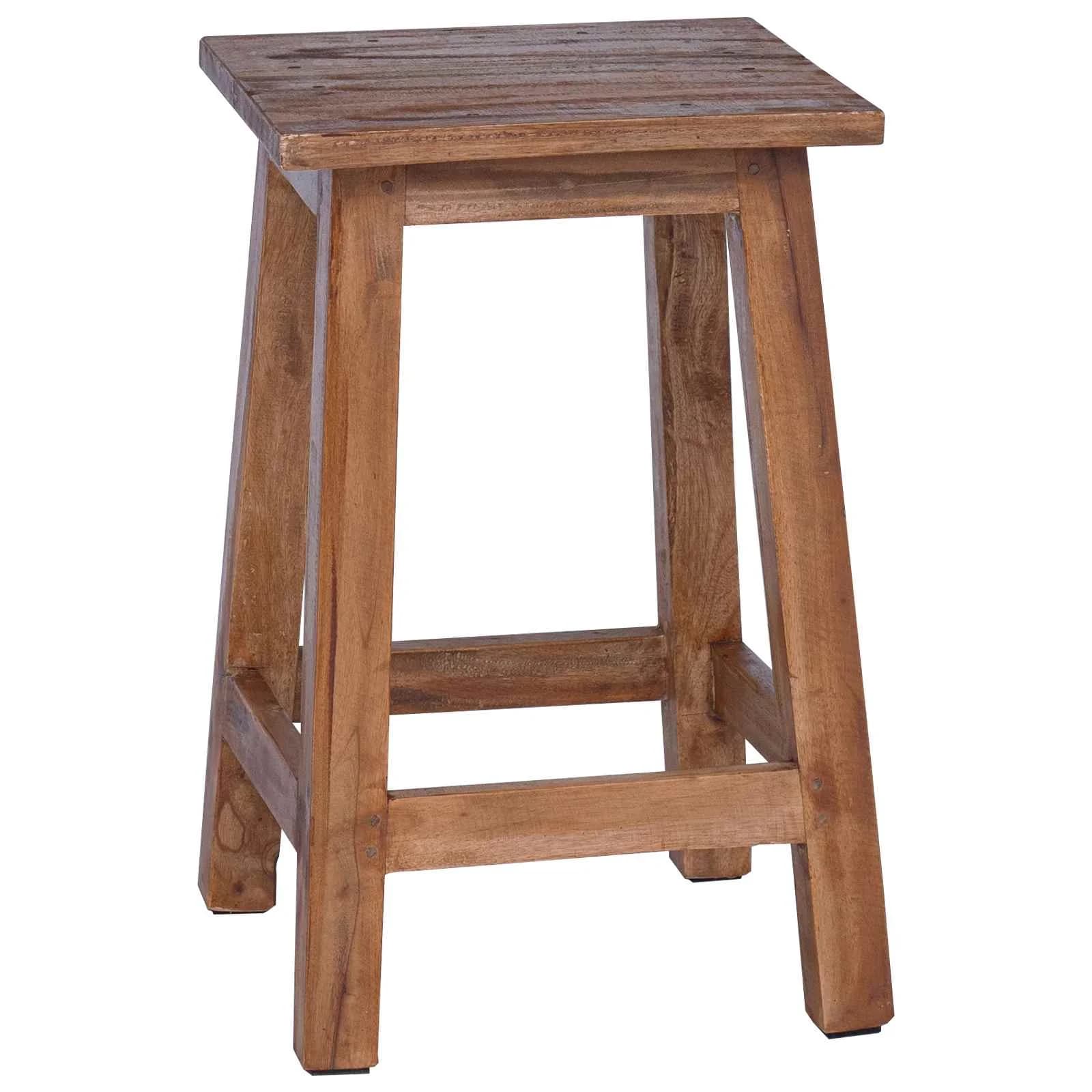 Stolica Naravna 30 x 30 x 47 cm Mahagonijevo les - slika 2