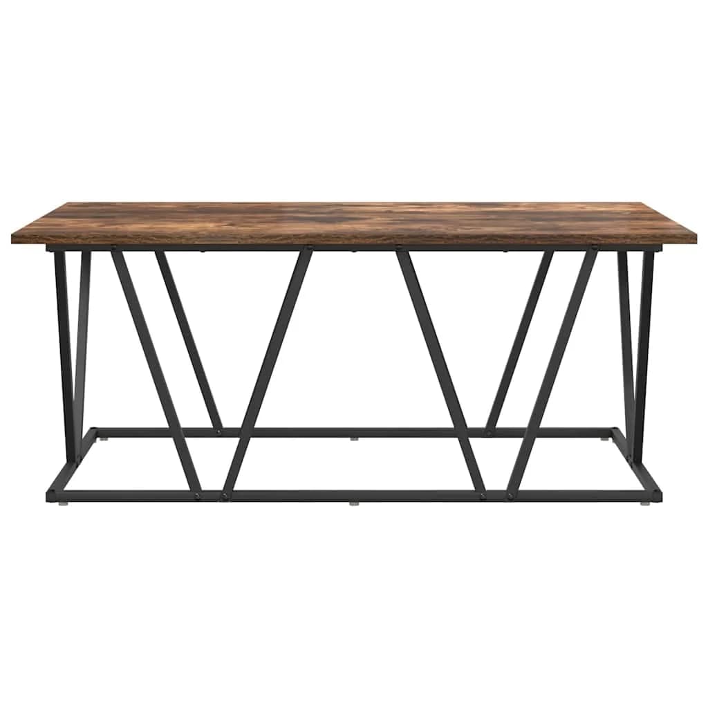 Klubska miza Dimljeni oreh 100 x 50 x 40 cm - slika 5