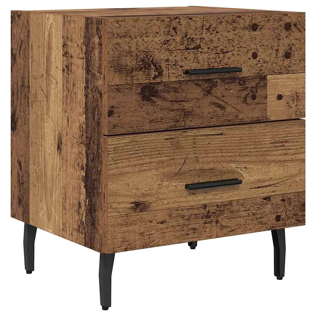 Nočna omarica 2 kos Star les 40 x 35 x 47,5 cm Inženirski les - slika 6