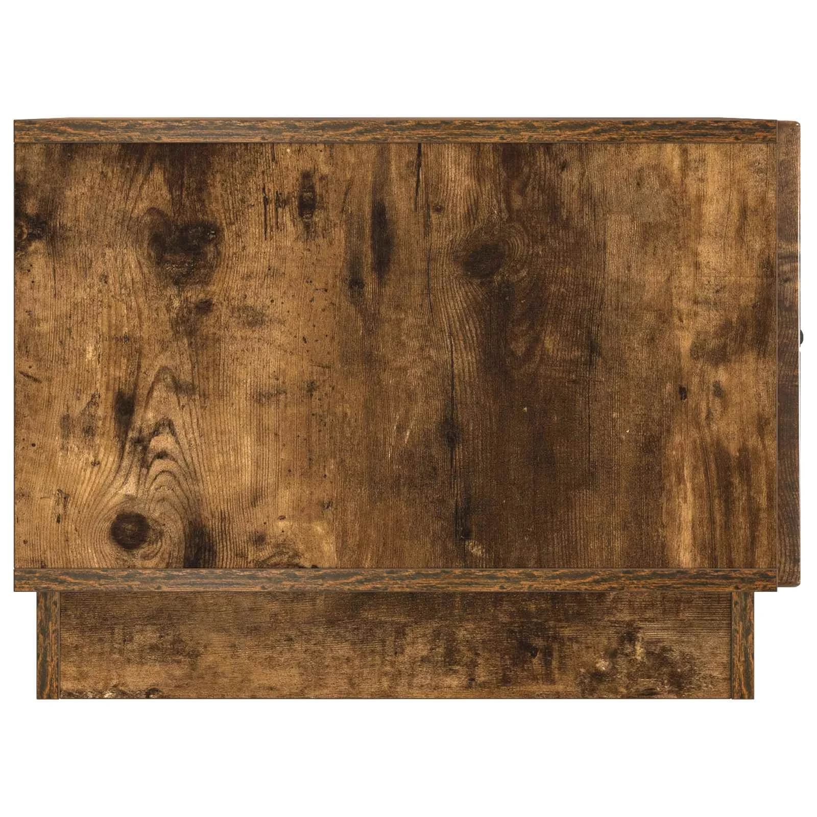 Klubska miza Dimljen hrast 49 x 50 x 37 cm Inženirski les - slika 6