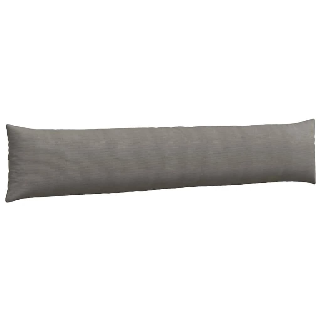 Blazine za kavč 2 pcs Svetlo siva 200 x 40 cm Žametna tkanina - slika 5