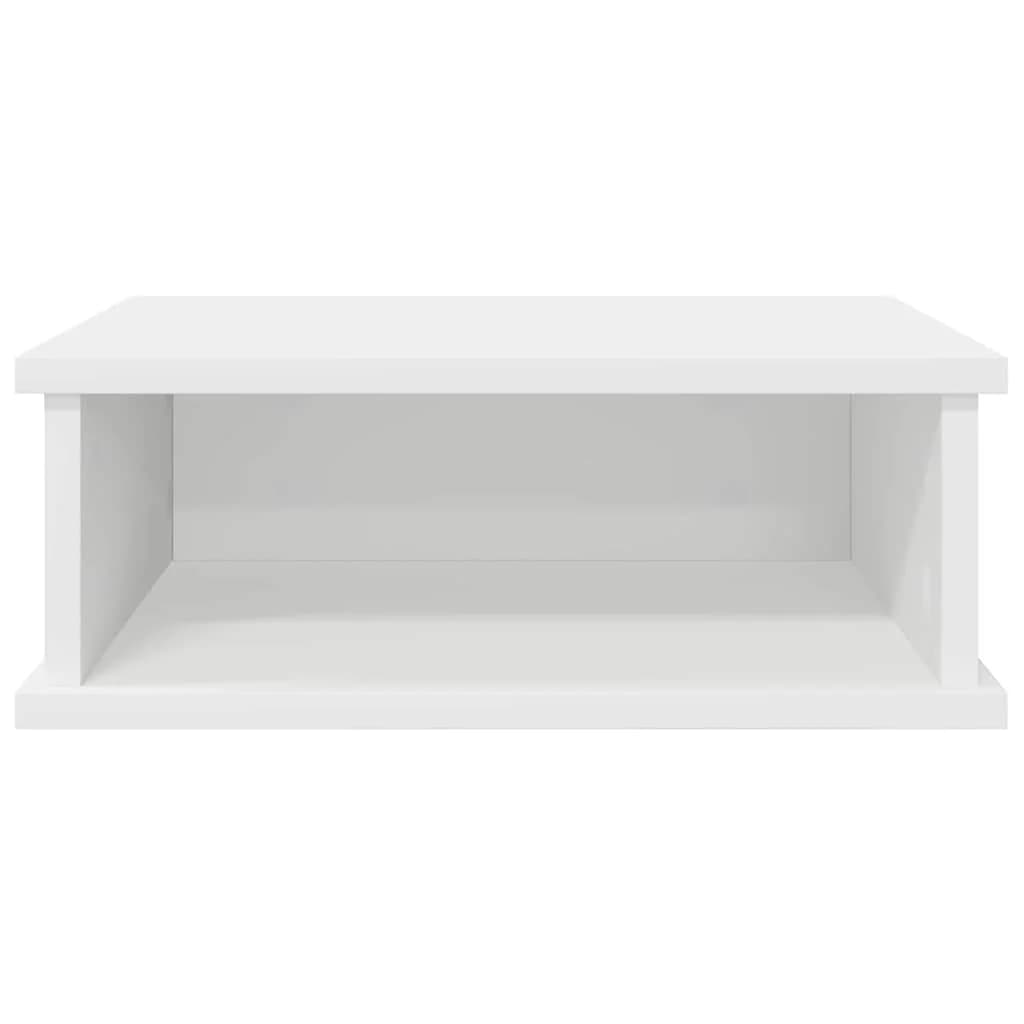 Nočna omarica Bela 40 x 31 x 15 cm Inženirski les - slika 5