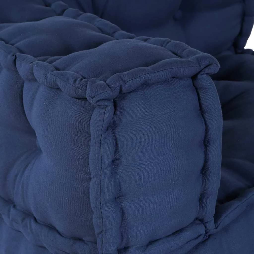 Modularna sedežna enota 2 kos Blago Indigo 140 x 70 x 56 cm - slika 8