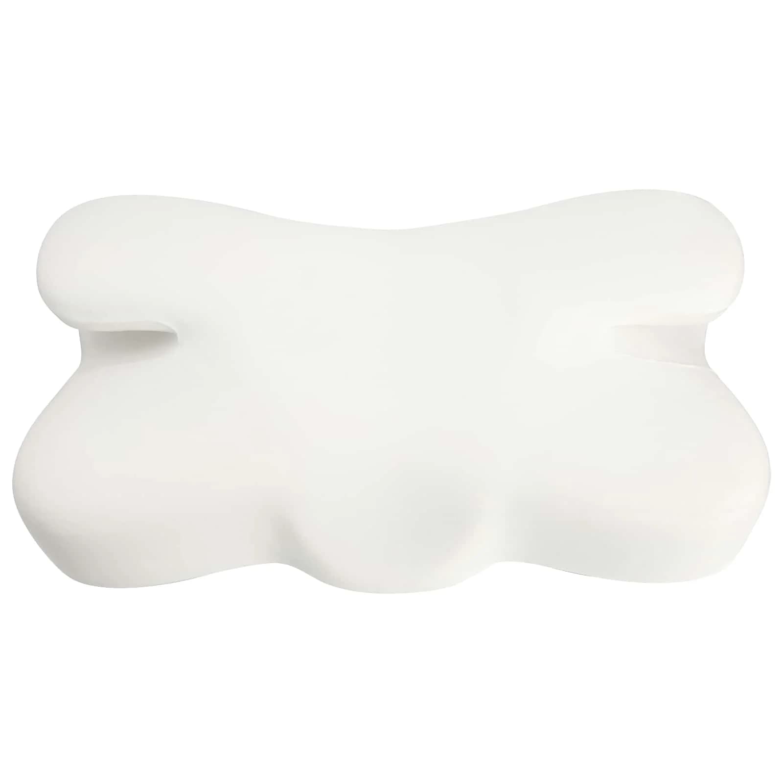 Vzglavnik za vrat Siva Spominska pena 58 x 36 x 13 cm - slika 5