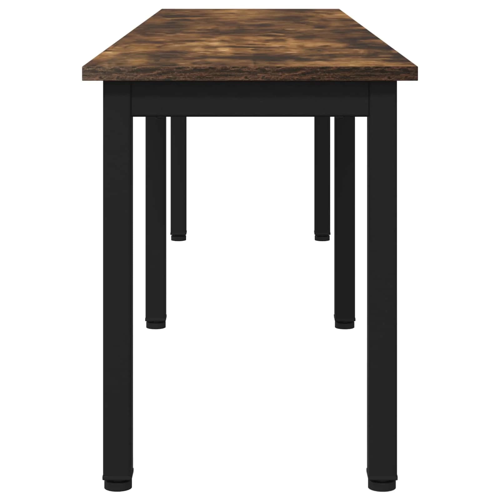 klop Dimni hrast 160 x 35 x 45 cm Inženirski les - slika 6