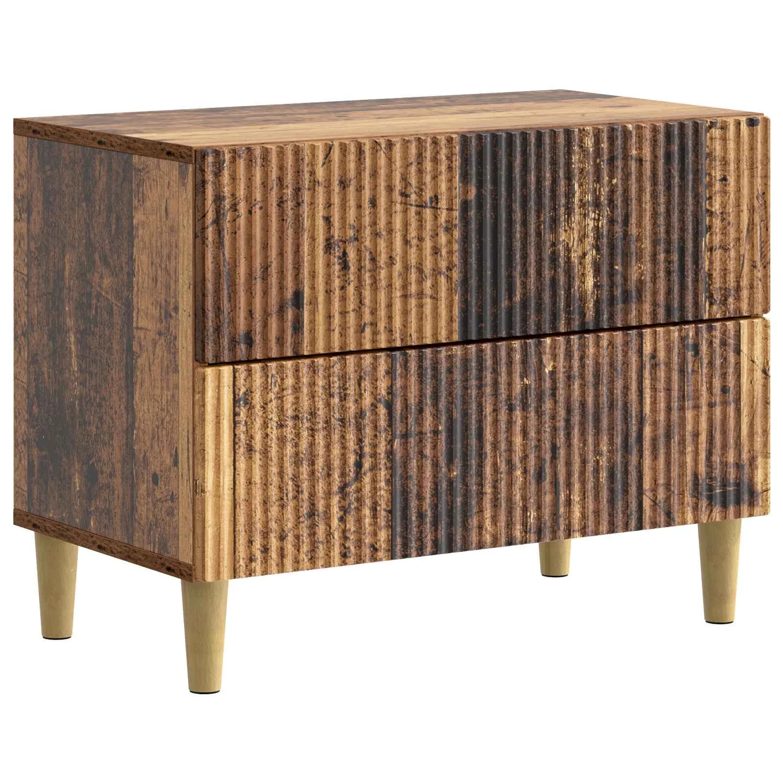 Nočna omarica Star les 62 x 34,5 x 48 cm Inženirski les - slika 2