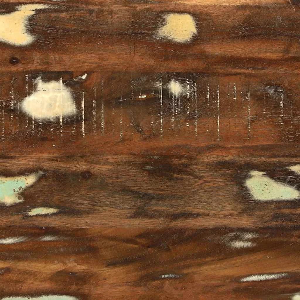Klubska miza večbarvno 80 x 54 x 45 cm Trdna obnovljena les - slika 7